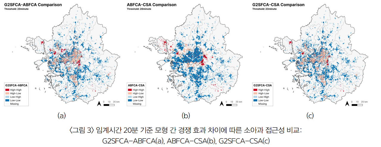 Competitive Effects in Spatial Accessibility: A Case of Pediatrics Using the 2SFCA Model